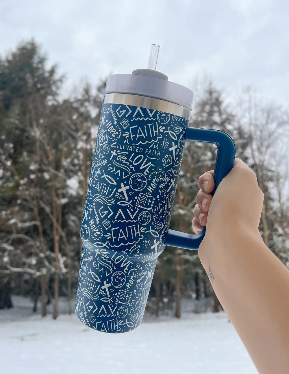 30 oz Tumbler with All-Over Print