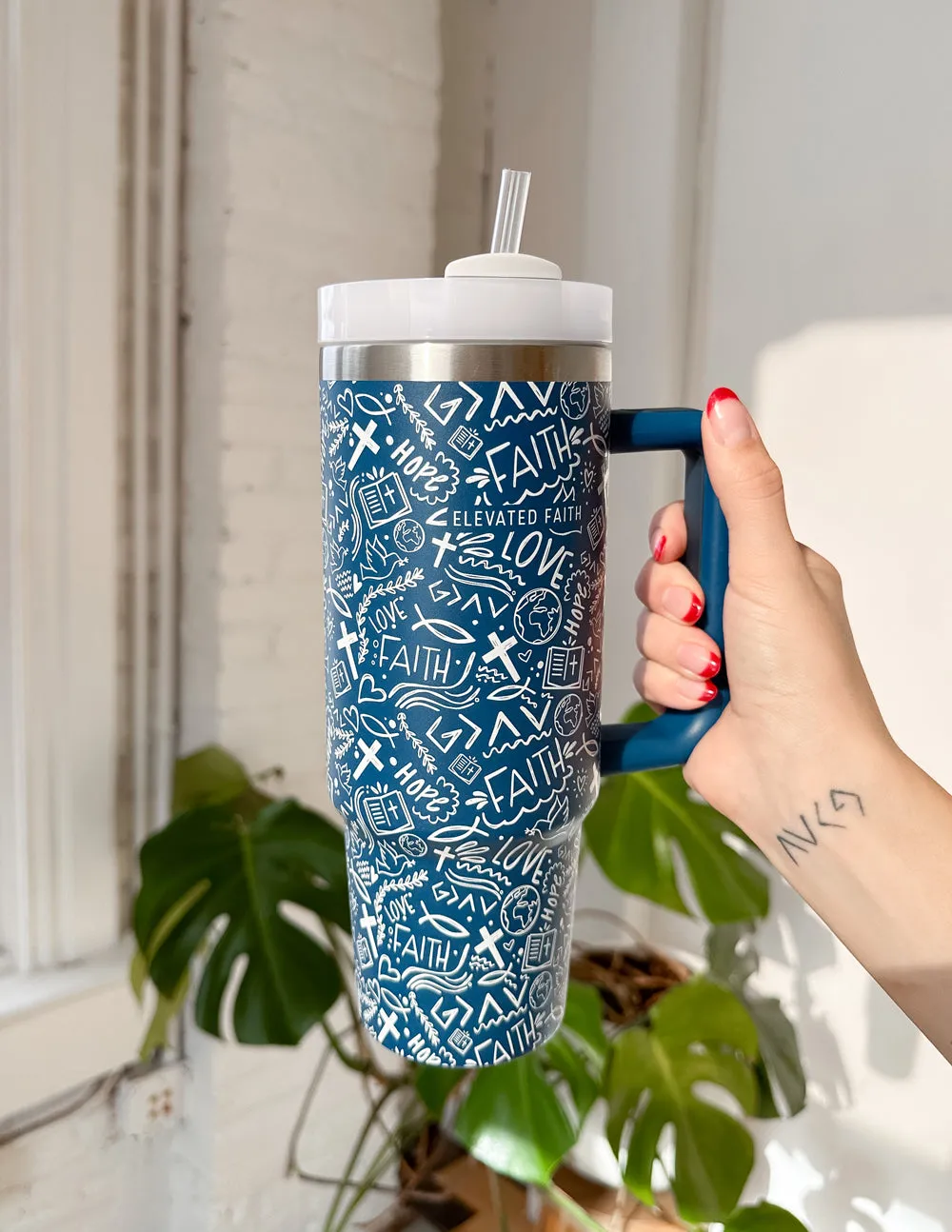 30 oz Tumbler with All-Over Print