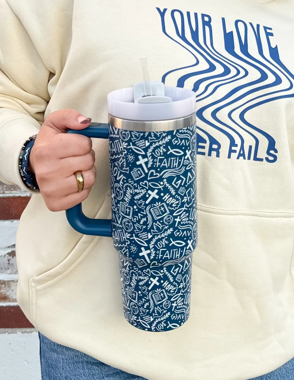 30 oz Tumbler with All-Over Print