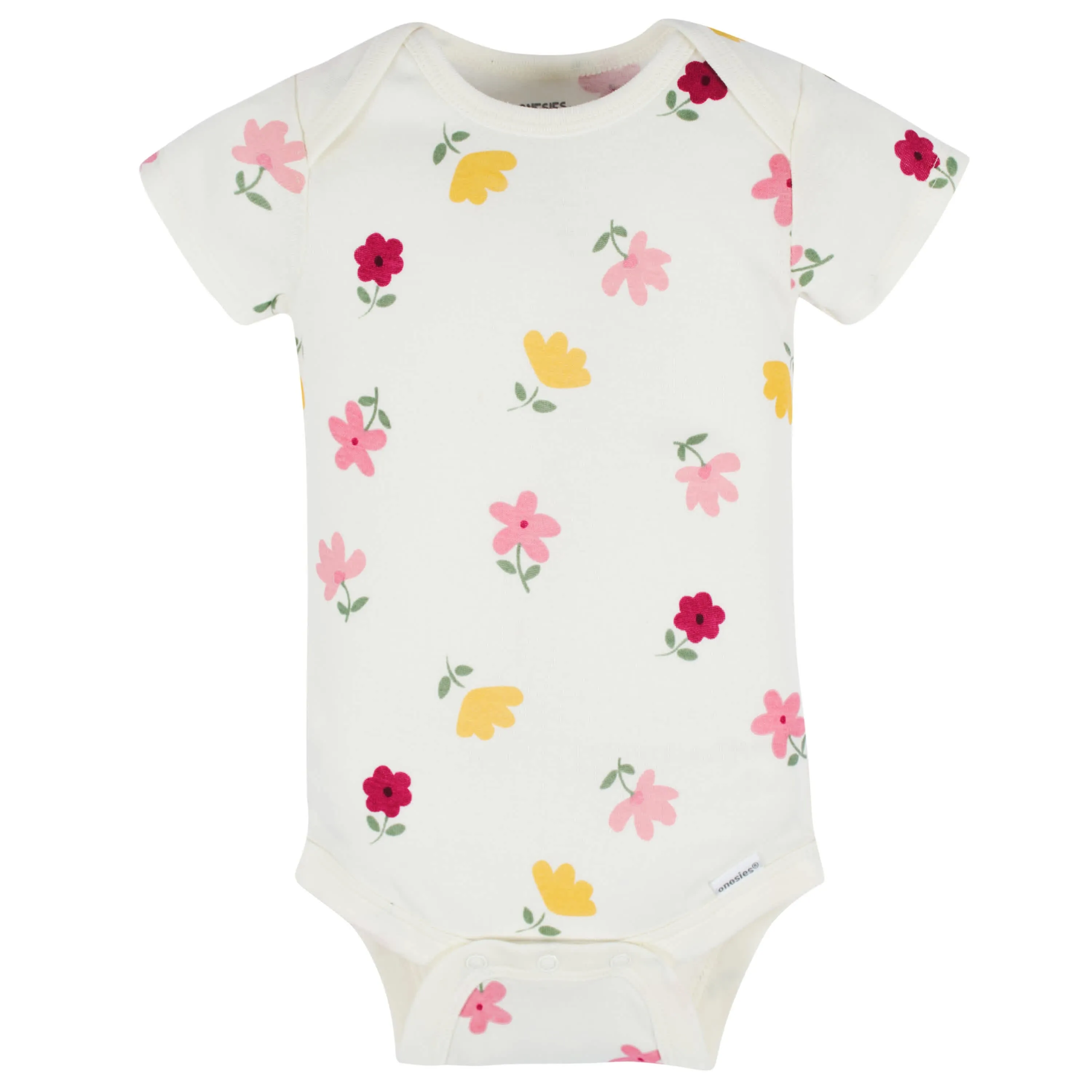 Floral Fox Short Sleeve Onesies Bodysuits 8-Pack Baby Girls Shop