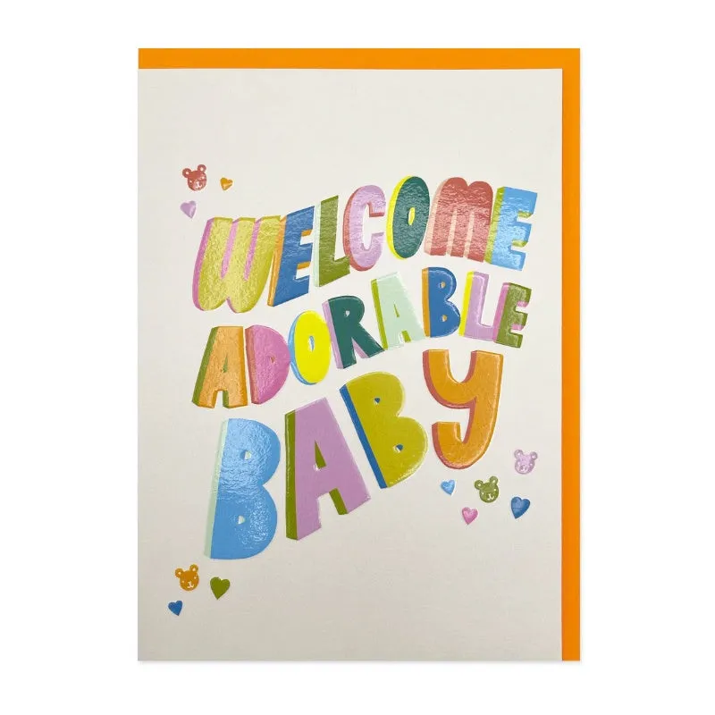 Adorable Baby Card