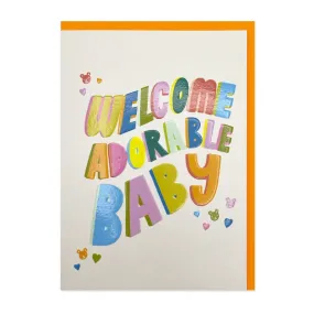 Adorable Baby Card