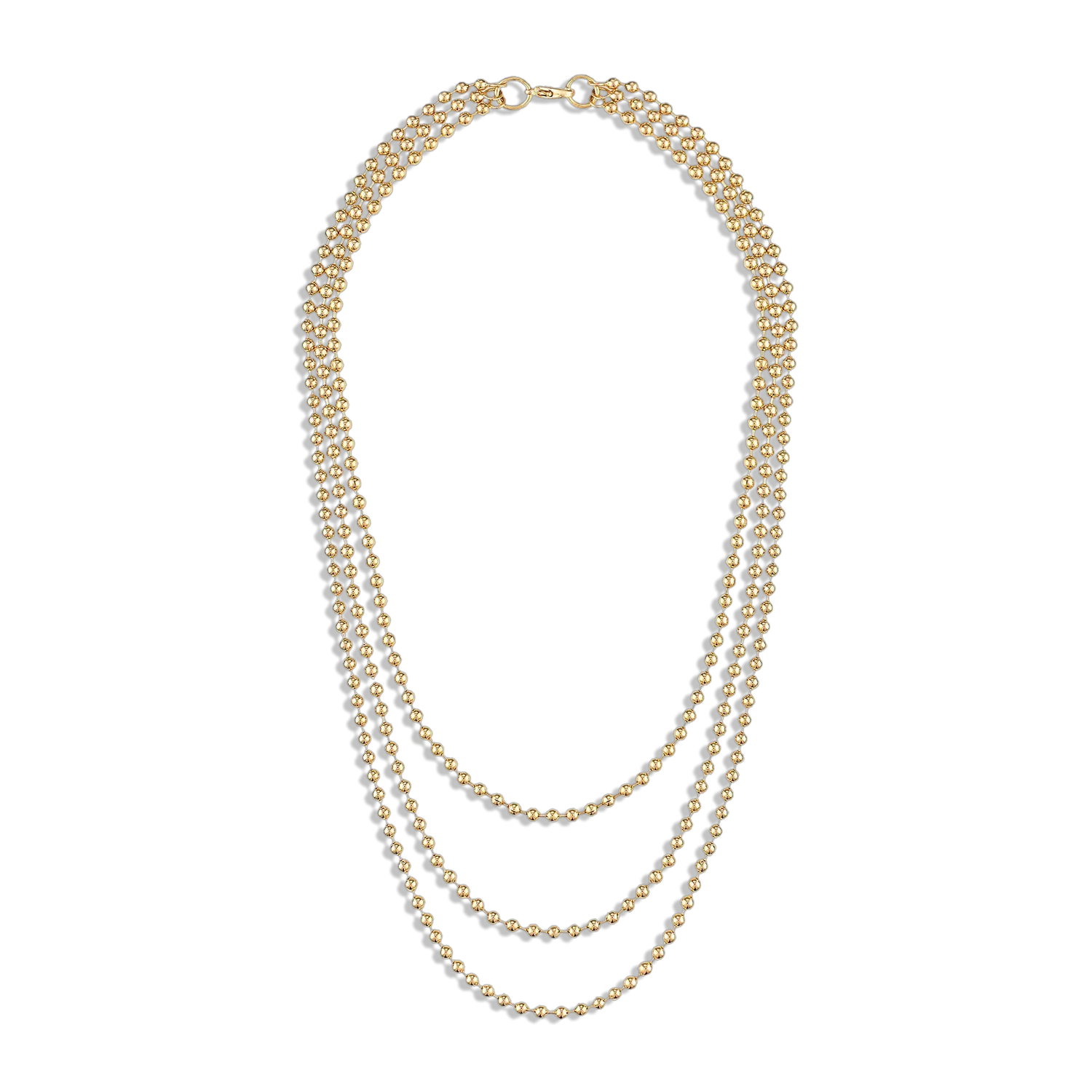 Alexa Leigh Thin Ball Chain Necklace