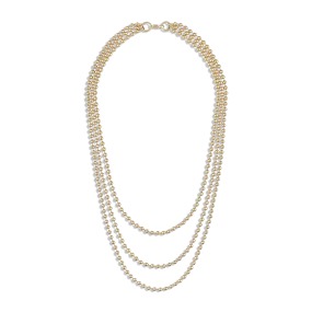 Alexa Leigh Thin Ball Chain Necklace