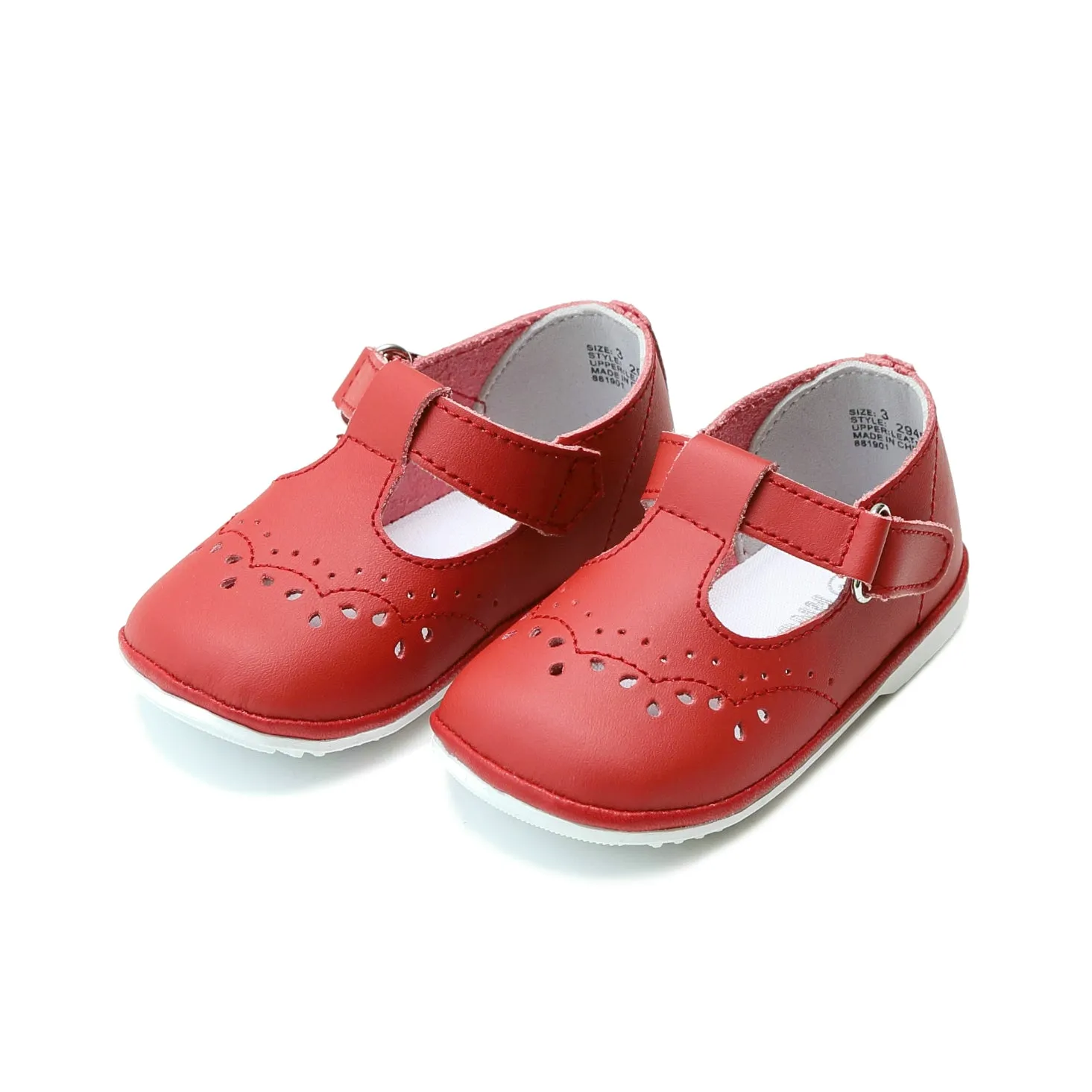 Leather T-Strap Mary Jane Birdie