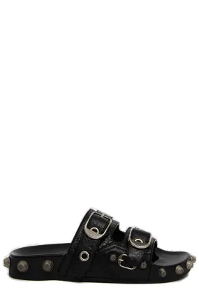 Balenciaga Cagole Studed Embellished Sandals