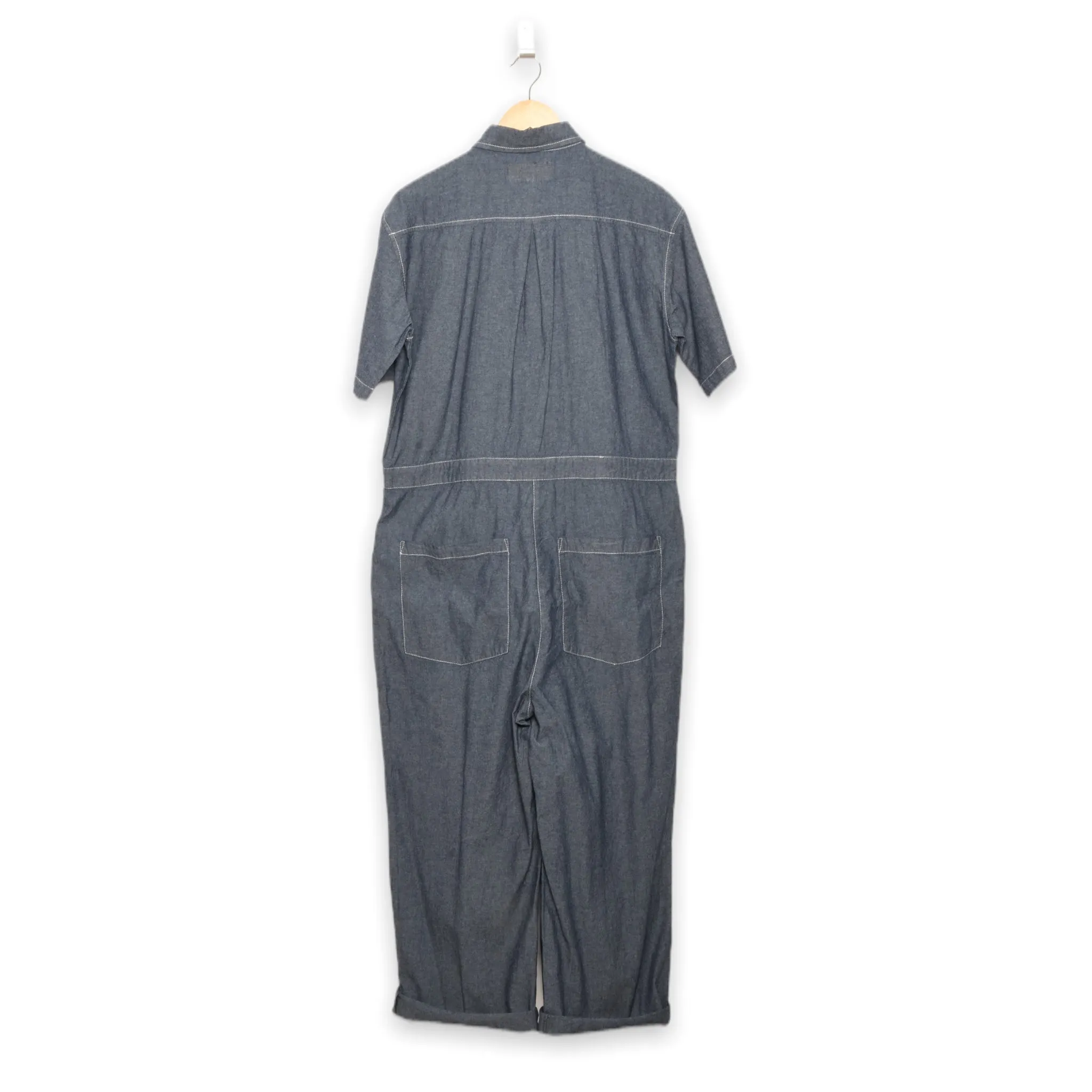 Chambray Workware Beach Jumpsuit