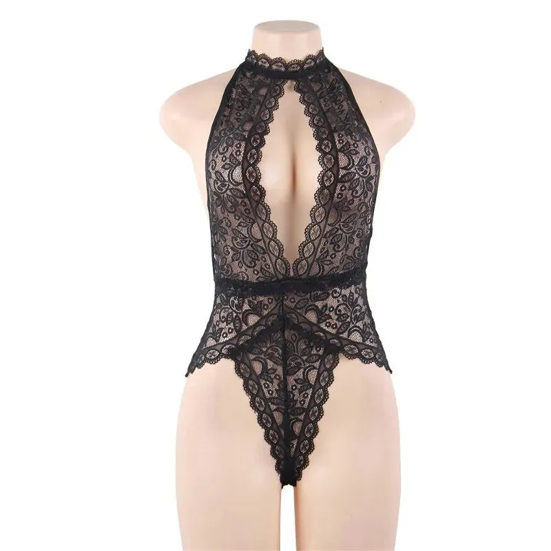 Ivanna Black Bodysuit