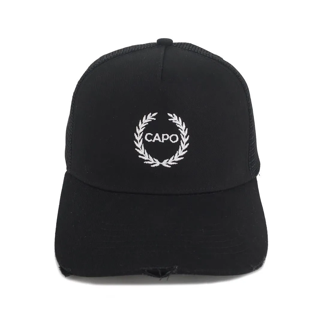 Black Trucker Hat