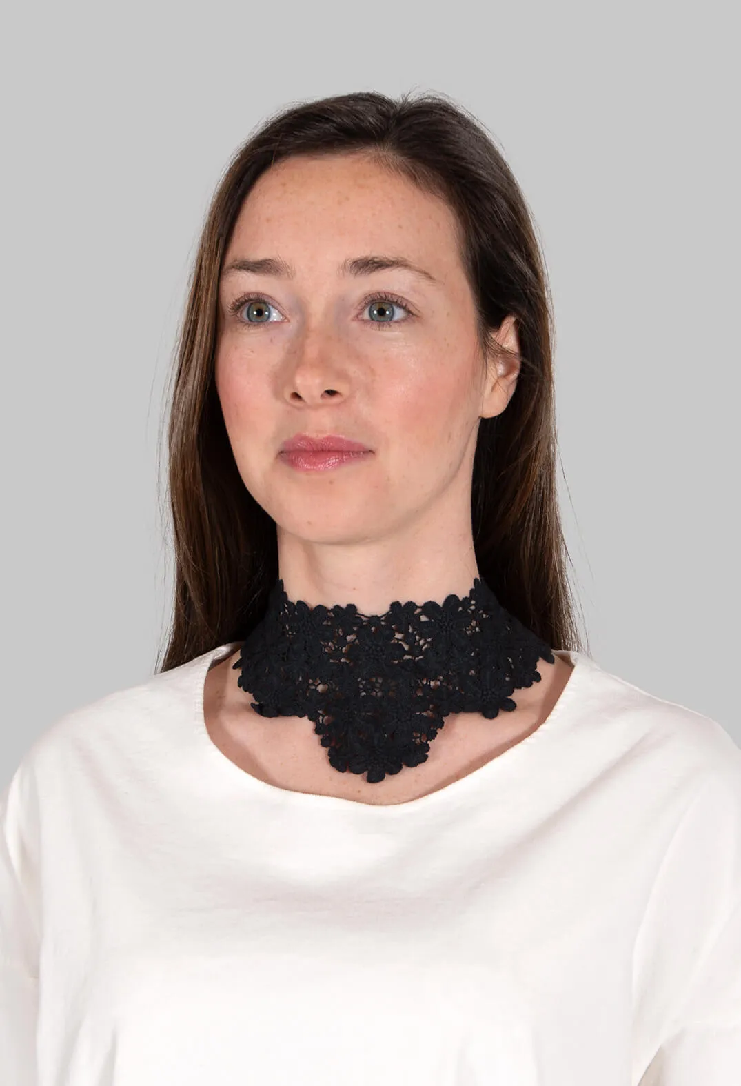 Lace Collar in Black