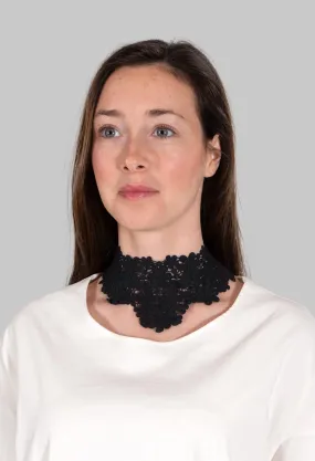 Lace Collar in Black