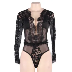 Dee Black Bodysuit