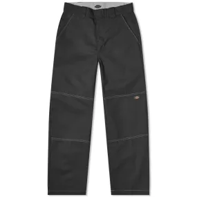 Black Double Knee Pant