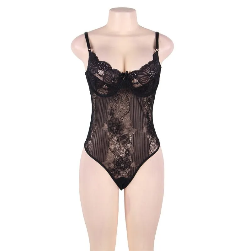 Black Body Queen Lucienne Women's Bodysuit