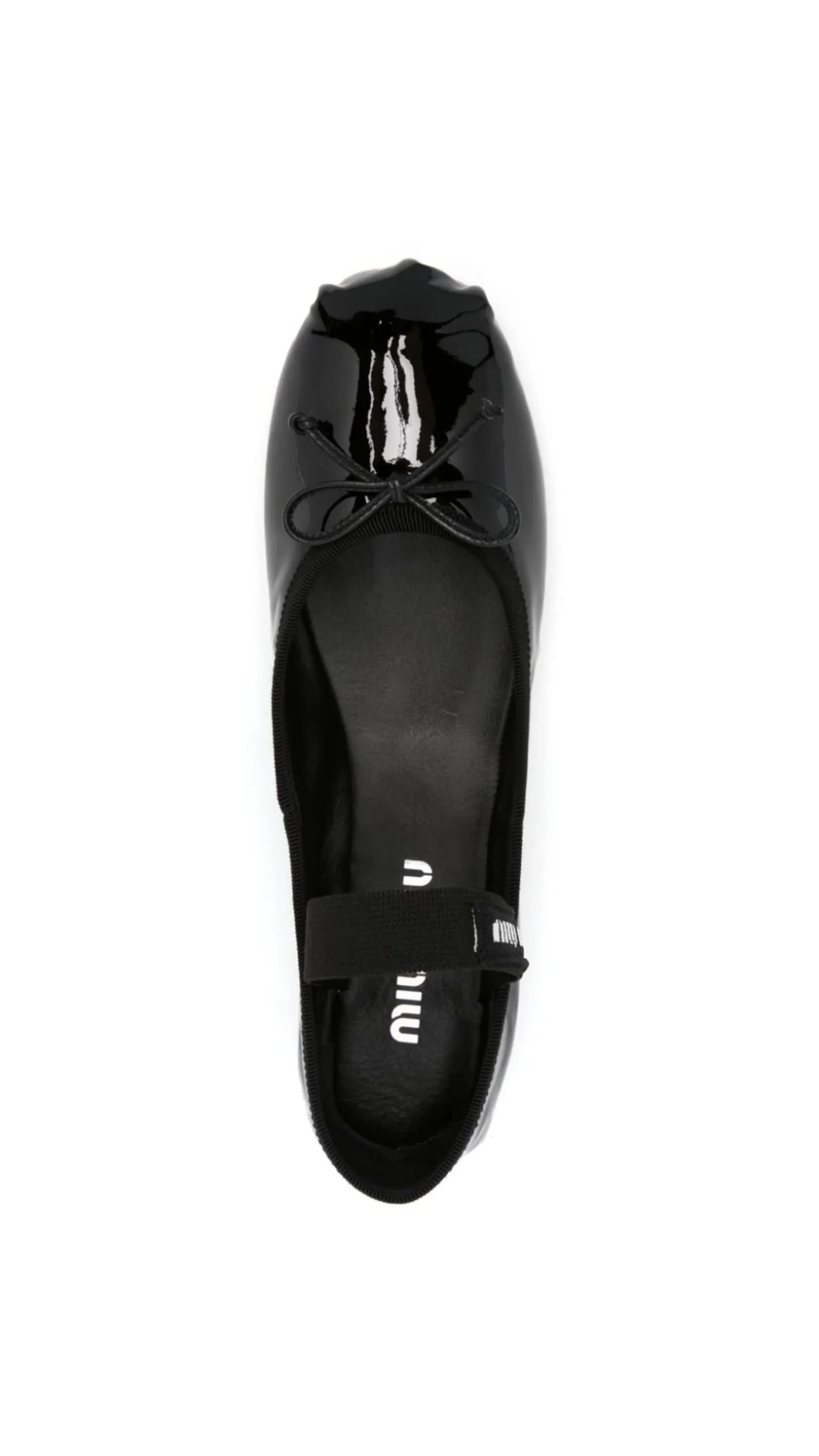 Patent Leather Ballerinas Black