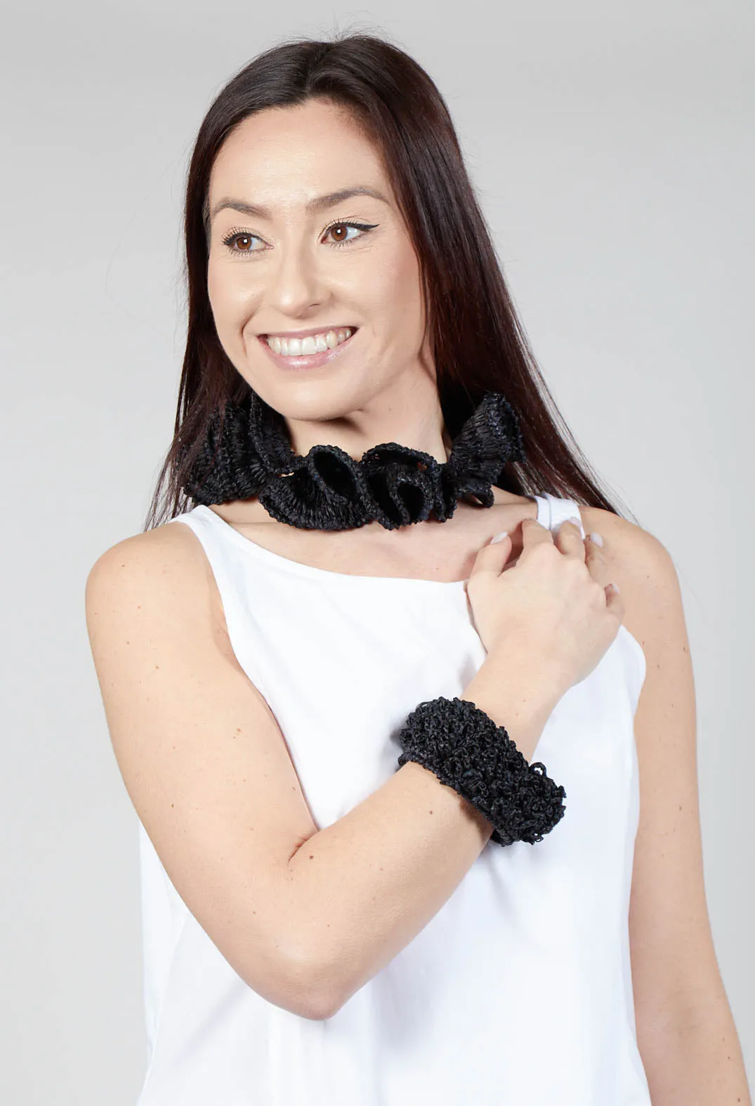 Black Woven Bracelet