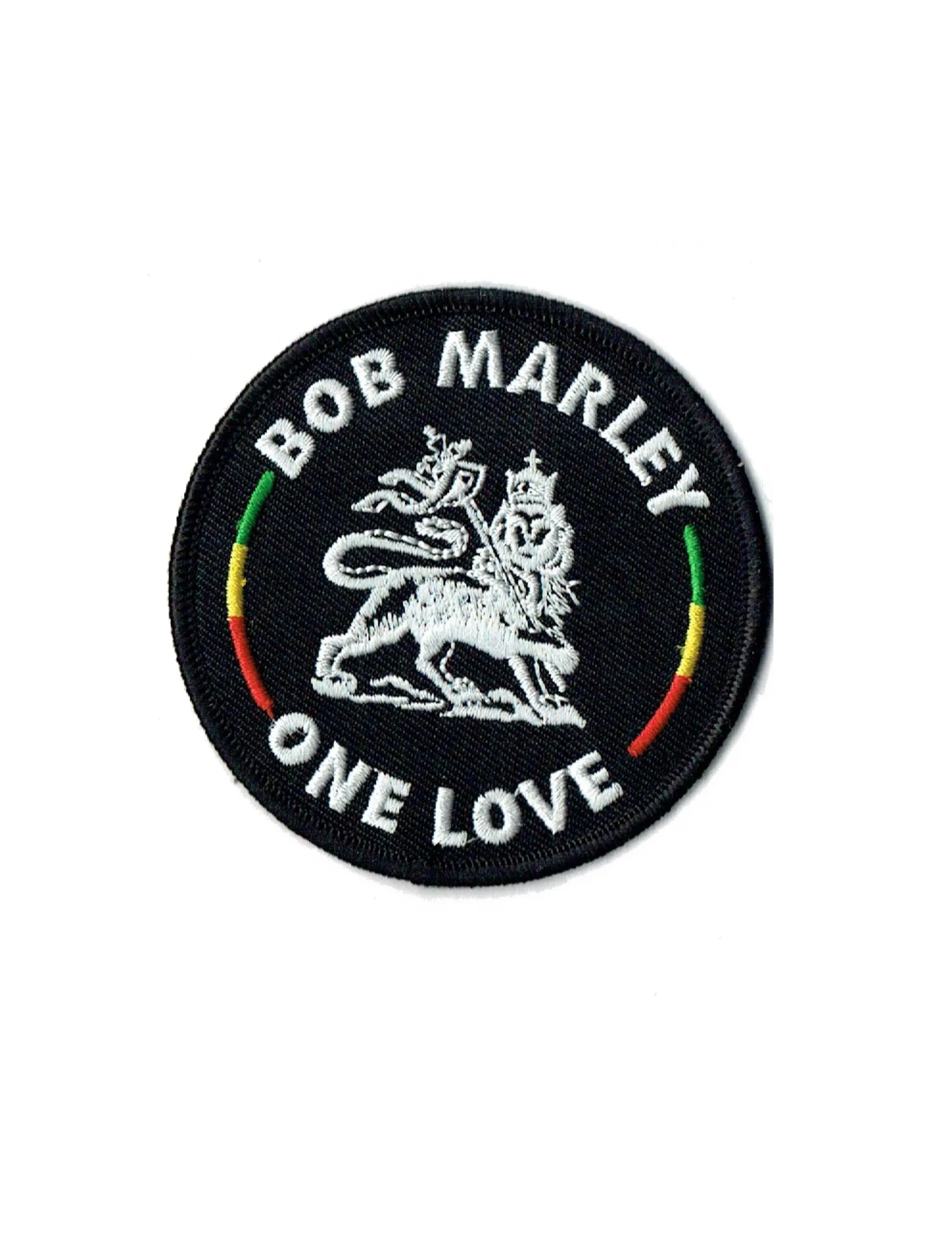 Bob Marley Official Lion Zion Woven Patch