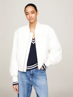 Tommy Jeans Logo Padded Bomber Jacket