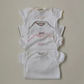 Bonpoint Days Of The Week Bodysuits for 3-Month-Olds