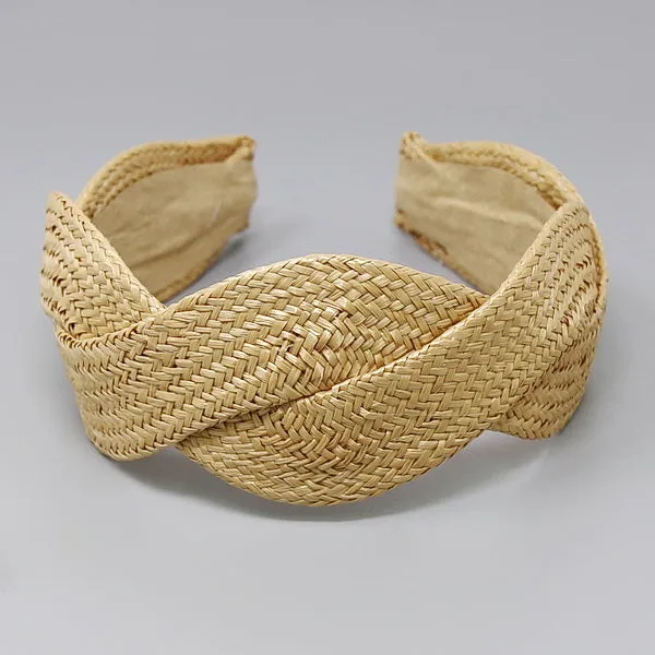 Braided Raffia Headband