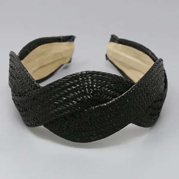 Braided Raffia Headband