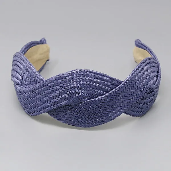 Braided Raffia Headband