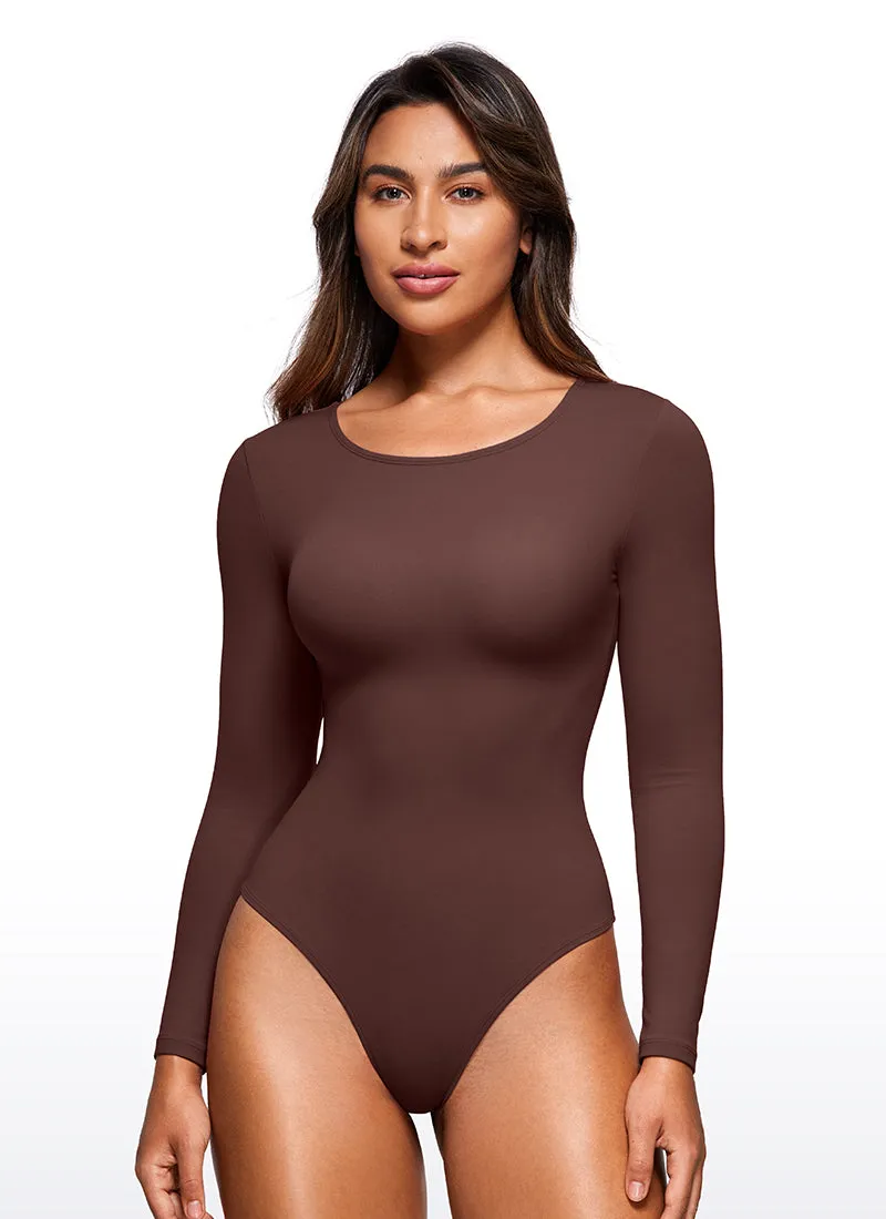 Butterluxe Long Sleeve Crew Neck Bodysuits