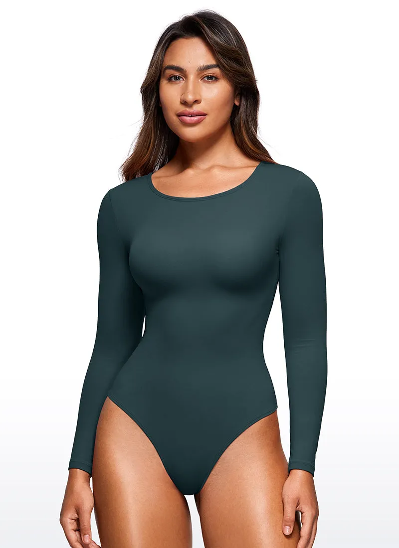 Butterluxe Long Sleeve Crew Neck Bodysuits