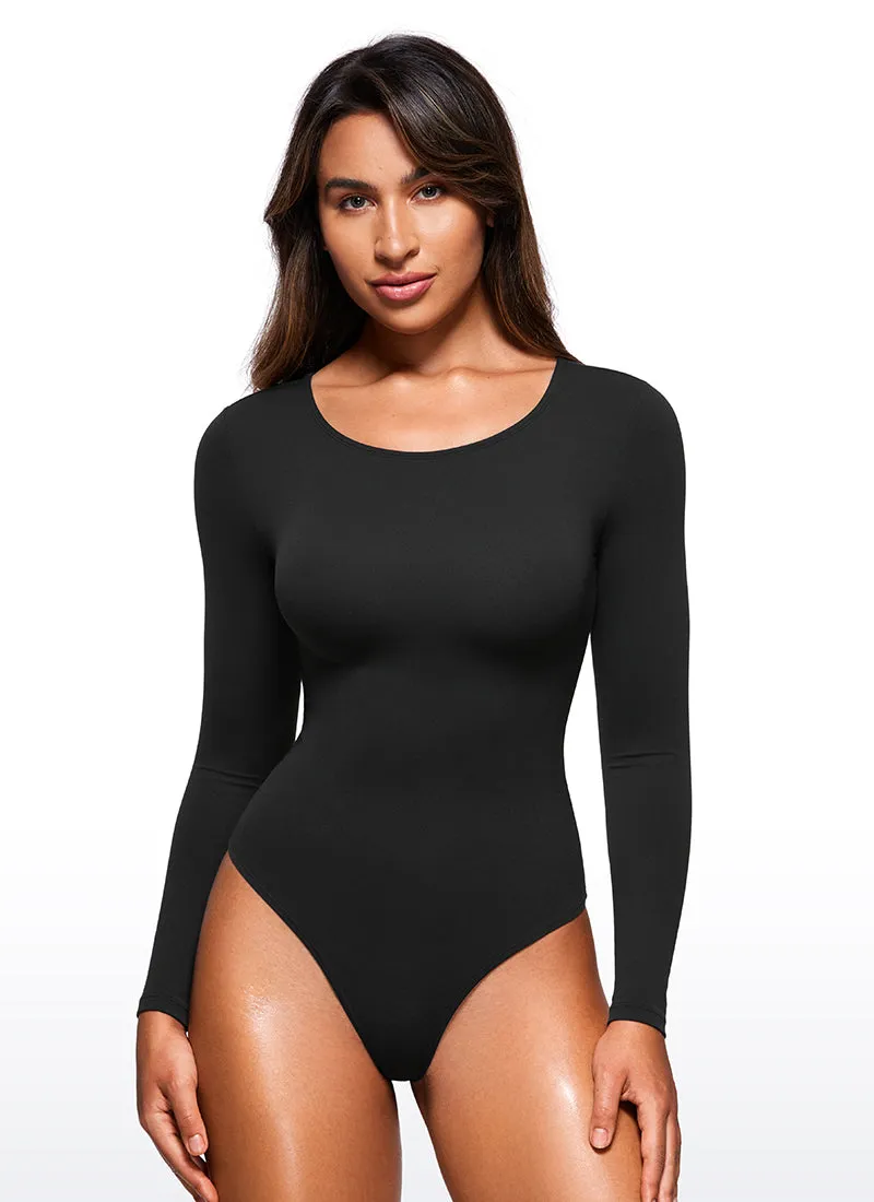 Butterluxe Long Sleeve Crew Neck Bodysuits