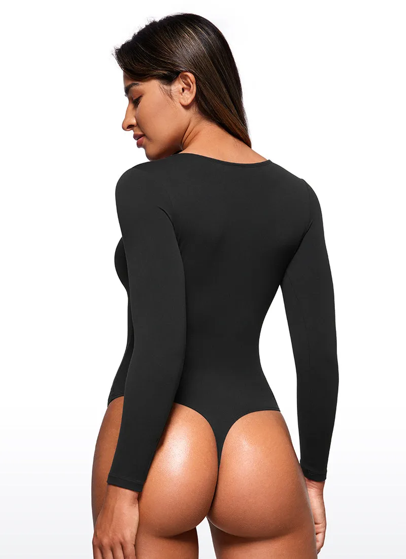 Butterluxe Long Sleeve Crew Neck Bodysuits