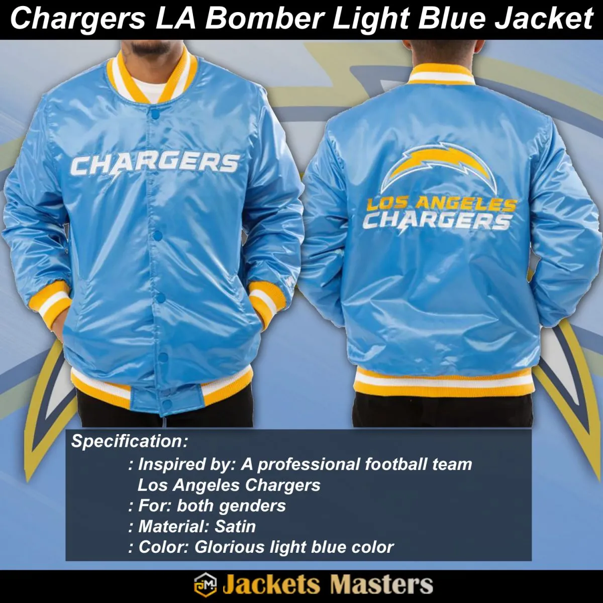 Chargers Bomber Jacket