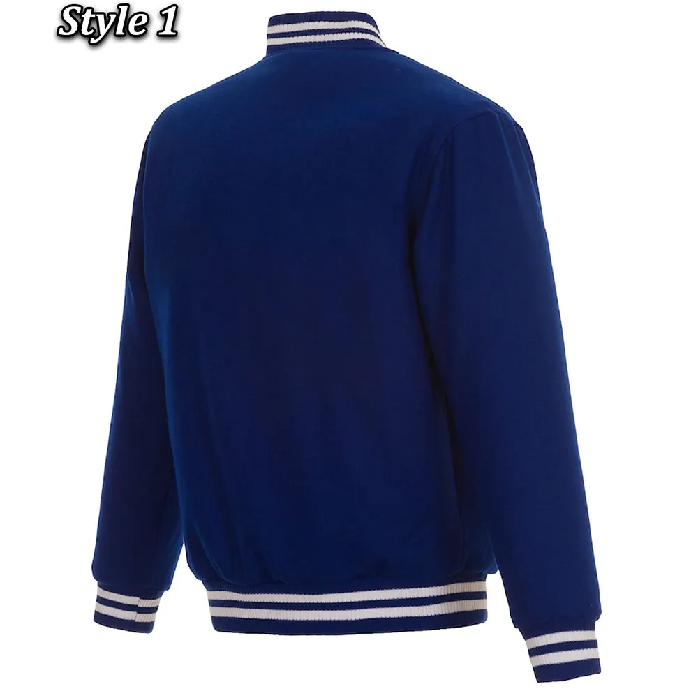 Chicago Cubs Royal Blue Varsity Wool Jacket