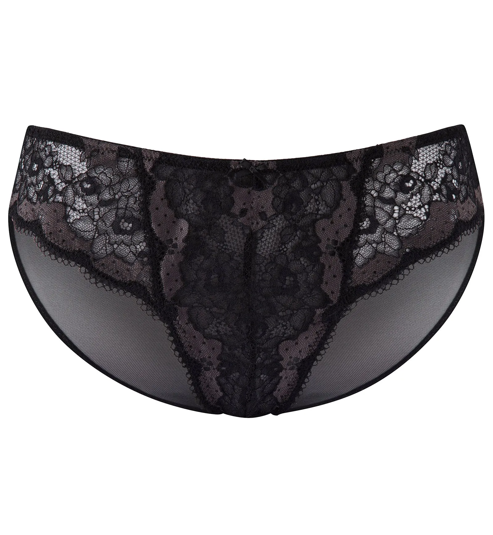 Charcoal/Black Panache Clara Brief