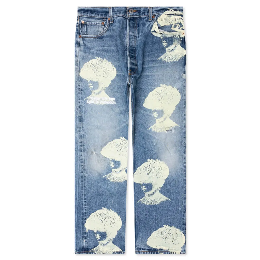 Blue Toile Denim