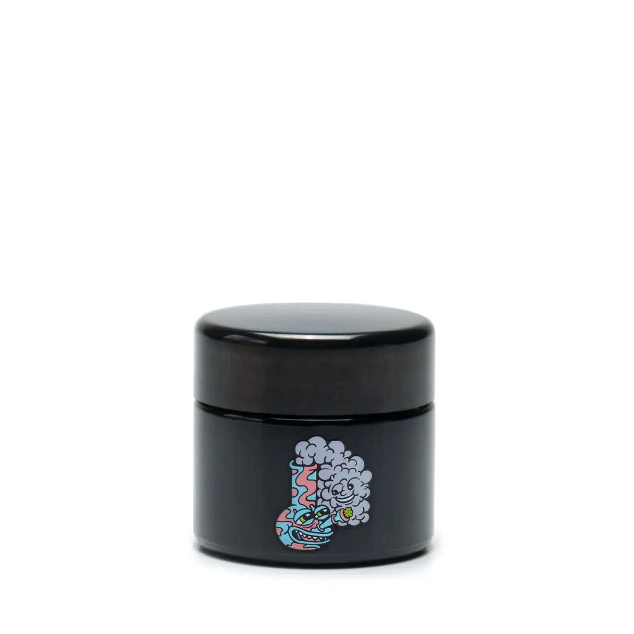 Small Black Stash Jar