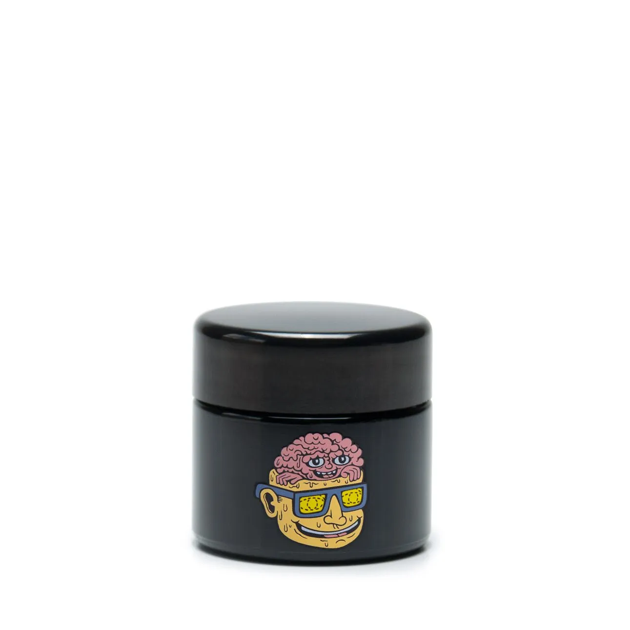 Small Black Stash Jar