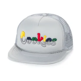 Cookies Catamaran Mesh Trucker Hats in Grey for Men