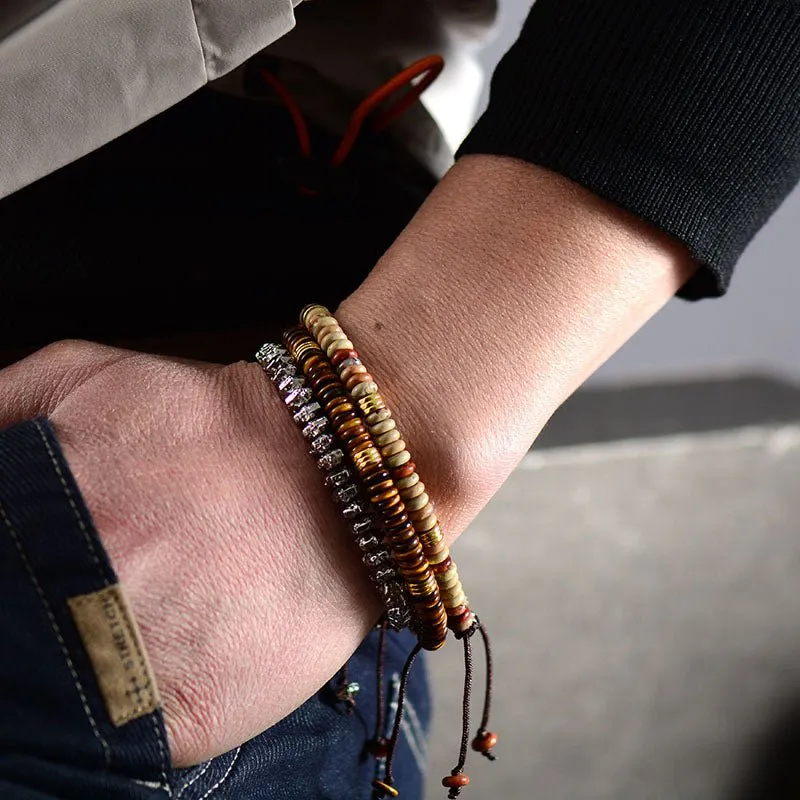 Braided Bracelet for Couples' Protection