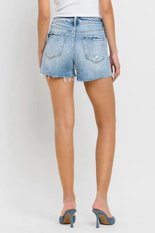 Criss Cross High Rise Shorts