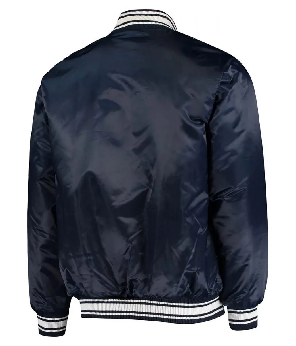 Denver Broncos Full-Snap Satin Jacket