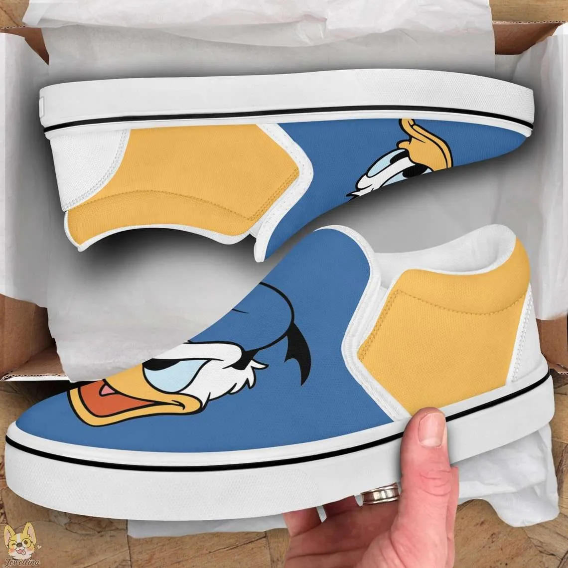 Donald Duck Slip Shoes