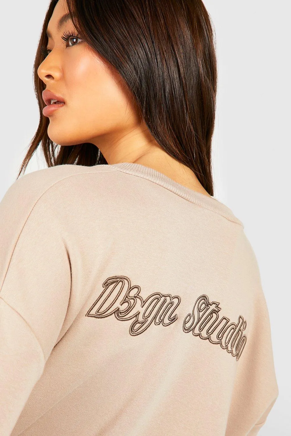 boohoo Dsgn Studio Embroidered Bomber Jacket