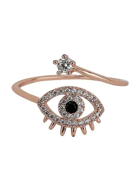 Eye Shaped Statement Ring