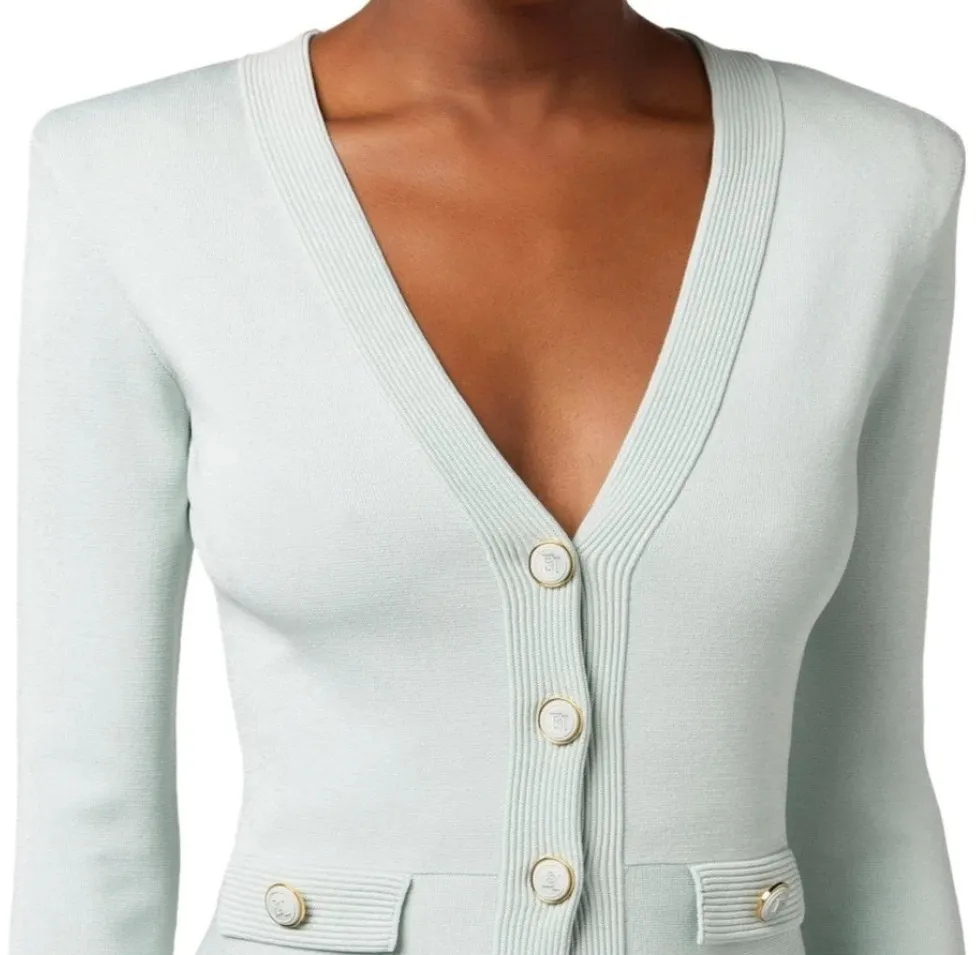 Long Sleeves Plain Party Style Office Style Elegant Style