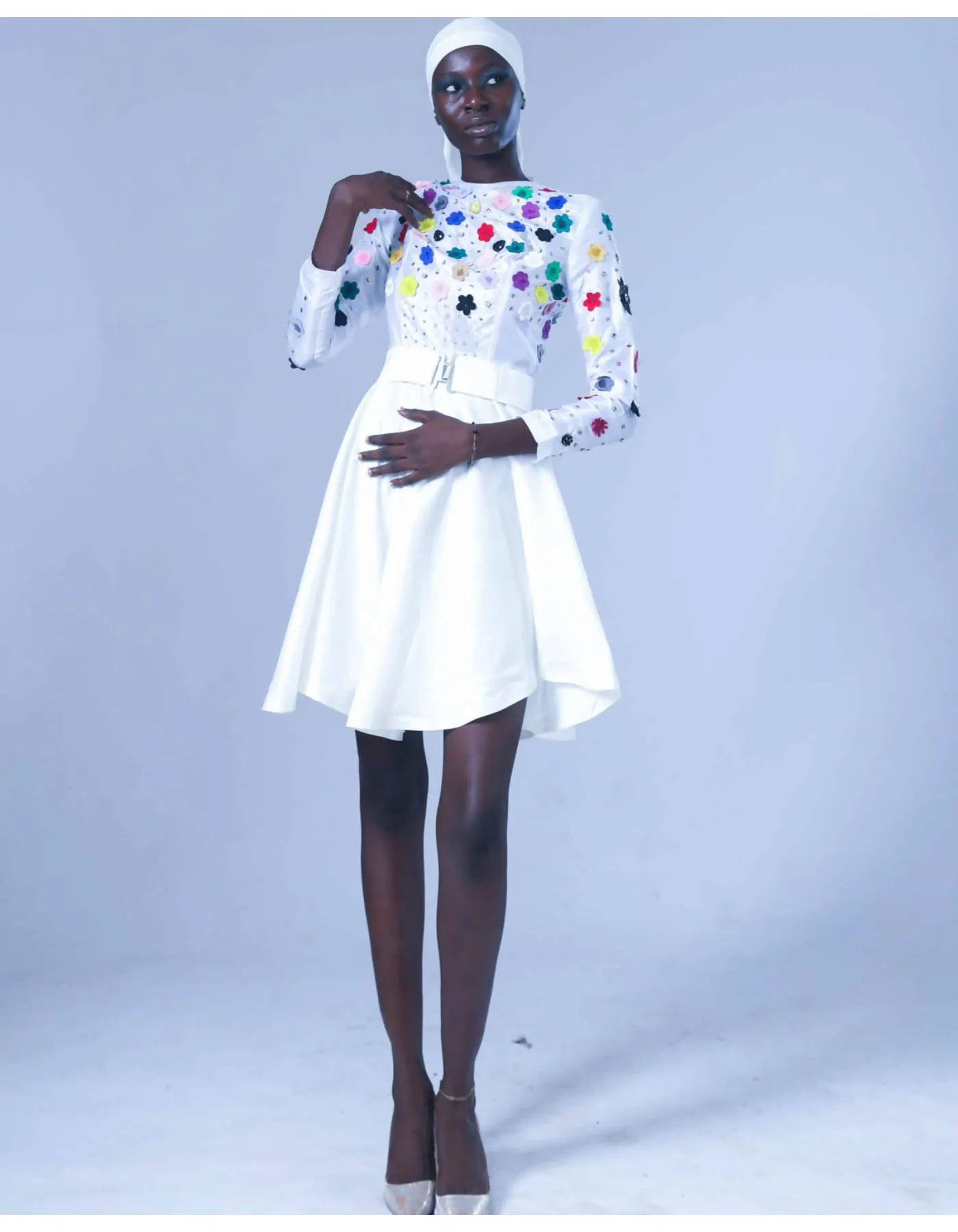 Embellished Flora Dress by The Ighan