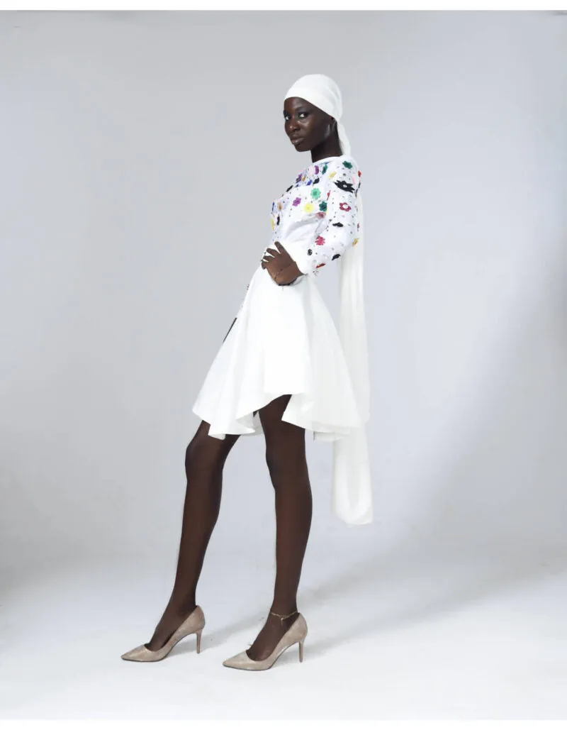 Embellished Flora Dress by The Ighan