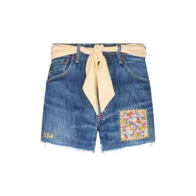 Kids' Embroidered Logo Denim Jacket