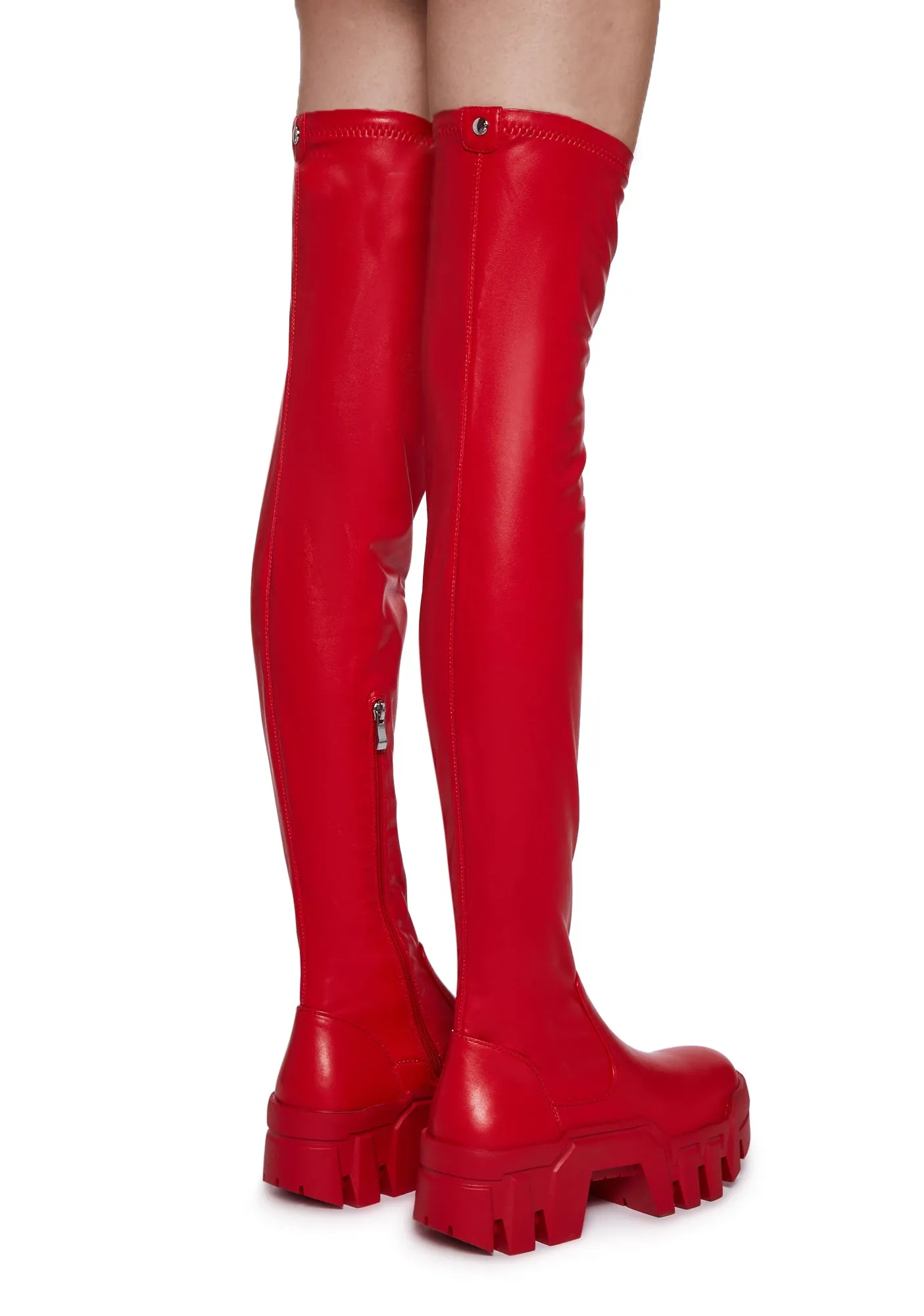 Favorite Red Knee High Boots