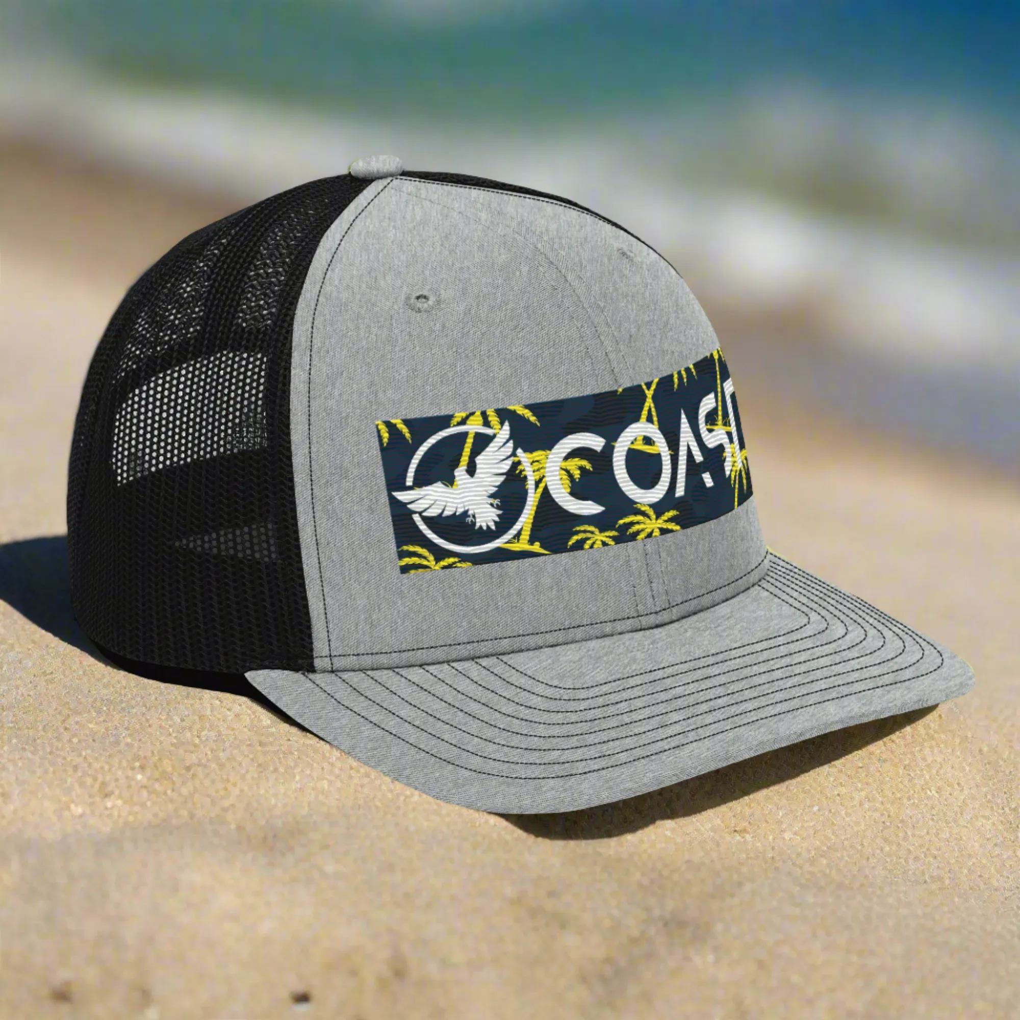 Palm Tree Trucker Hats by Find Your Coast