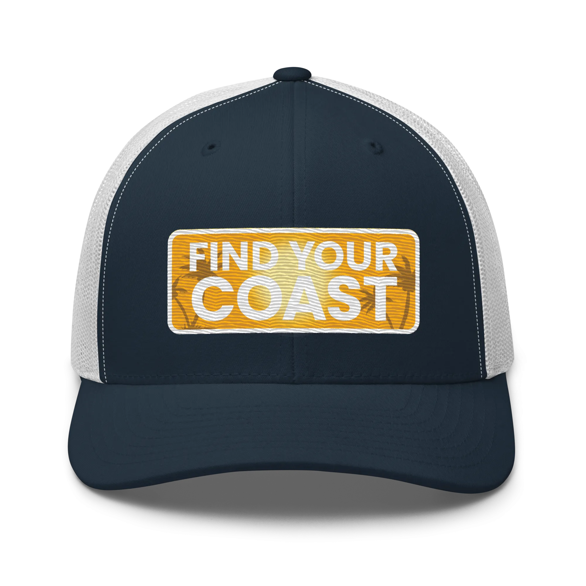 Find Your Coast Scenic Trucker Caps